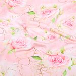 Sommersweat - French Terry Digital Rosen Rosa