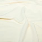 Jersey tricoté de viscose – Ecru uni