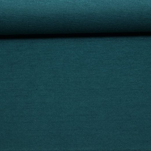 Jersey tricoté en viscose « Merino Touch » - Uni Bleu pétrole Jersey tricoté en viscose « Merino Touch » - Uni Bleu pétrole