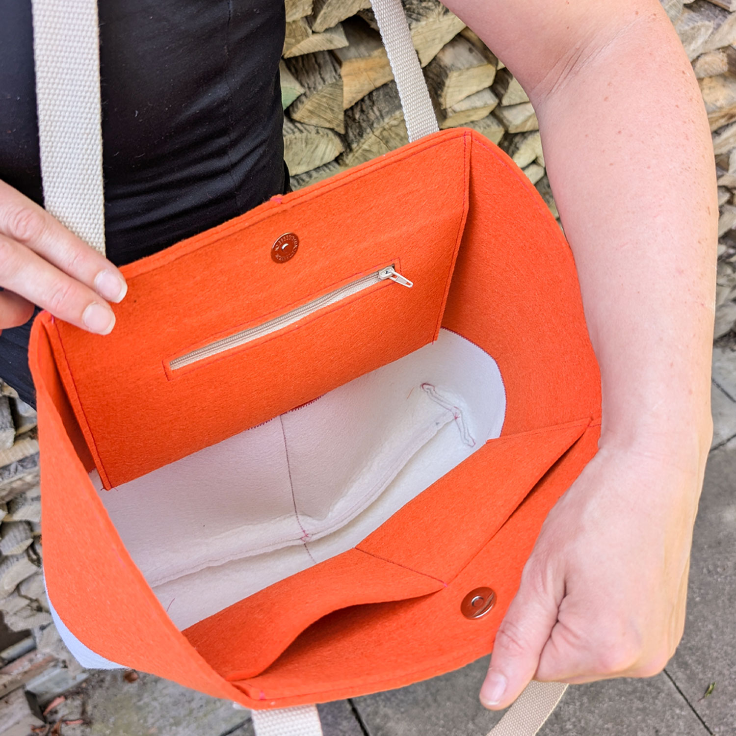 Freebie - Filz-Shopper - Gratis Nähanleitung-3 Freebie - Filz-Shopper - Gratis Nähanleitung-3