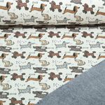 Alpenfleece - Digital Hunde Ecru