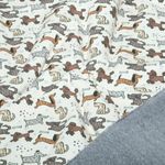 Alpenfleece - Digital Hunde Ecru Alpenfleece - Digital Hunde Ecru