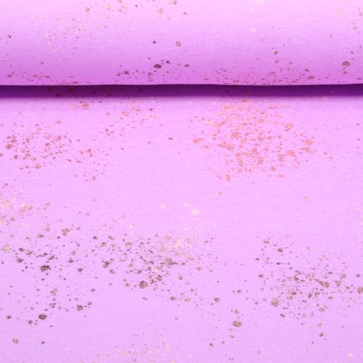 Jogging - Paillettes « Glitzerpüppi » Impression numérique, Lilas Jogging - Paillettes « Glitzerpüppi » Impression numérique, Lilas