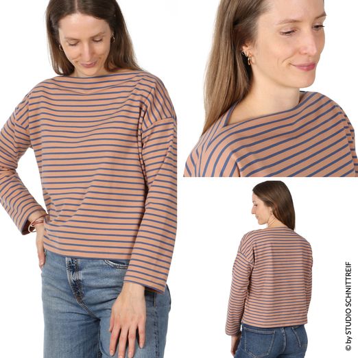 Longsleeve - FRAU LARA - Schnittmuster eBook Longsleeve - FRAU LARA - Schnittmuster eBook
