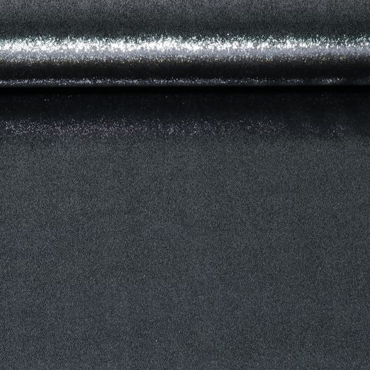 Polyester-Jersey - Party Glamour Schwarz Silber Polyester-Jersey - Party Glamour Schwarz Silber