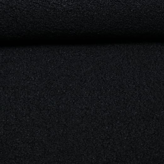 Sweat - Boucle Uni Schwarz Sweat - Boucle Uni Schwarz