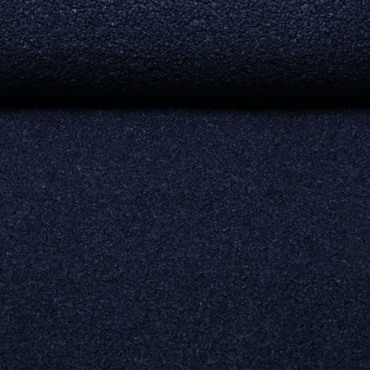 Sweat - Boucle Uni Navy Sweat - Boucle Uni Navy