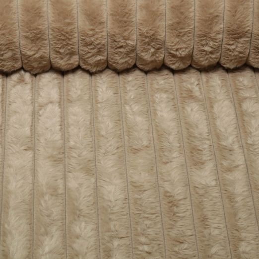 Kunstfell - Streifen Beige Kunstfell - Streifen Beige