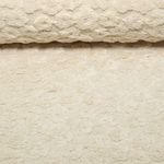 Polaire tricotée - Motifs floraux jacquard ton sur ton, Beige Polaire tricotée - Motifs floraux jacquard ton sur ton, Beige