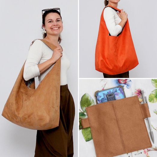 Patron gratuit - Sac boho XXL - Patron numérique