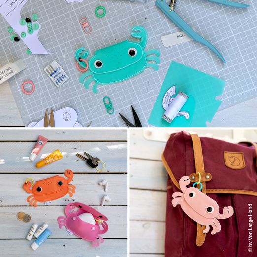 Bag Charm - Krabbe - Schnittmuster eBook