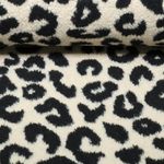 Polaire teddy - Léopard Big Beige Noir Polaire teddy - Léopard Big Beige Noir