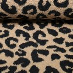 Polaire teddy - Léopard, grand format, marron clair et Noir Polaire teddy - Léopard, grand format, marron clair et Noir