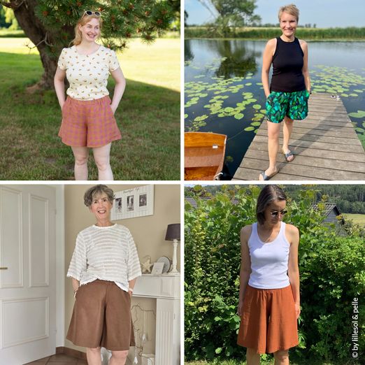 Shorts & Culotte - Valencia - Schnittmuster eBook