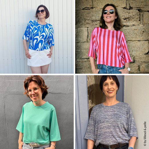 Oversize Shirt - Solea - Schnittmuster eBook