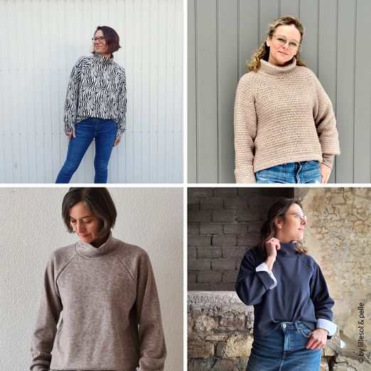 Raglansweater - Raisa - Schnittmuster eBook