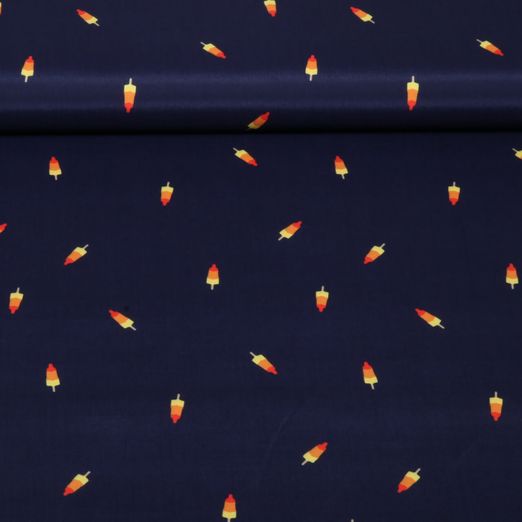 Badeshorts Stoff - Eis Navy Badeshorts Stoff - Eis Navy