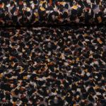Romanit Jersey - Abstrakt Gelb Multicolor Romanit Jersey - Abstrakt Gelb Multicolor