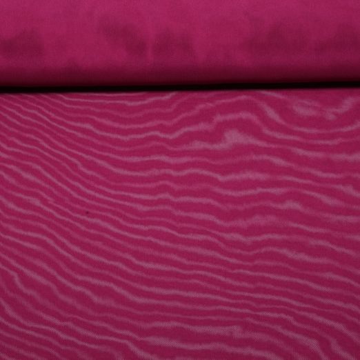 Doublure Sport Mesh - Extensible dans les 4 sens, uni, rouge grenat