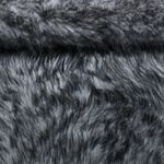 Kunstfell - Foxy Silber Schwarz Melange Kunstfell - Foxy Silber Schwarz Melange