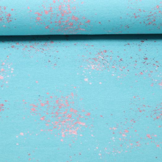 Jogging - Glitzerpüppi Impression numérique Turquoise Jogging - Glitzerpüppi Impression numérique Turquoise