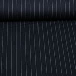 Romanit-Jersey - Nadelstreifen 15mm Navy Romanit-Jersey - Nadelstreifen 15mm Navy