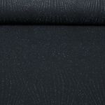 Jersey - Glitzer Geometrisch Schwarz Silber Jersey - Glitzer Geometrisch Schwarz Silber