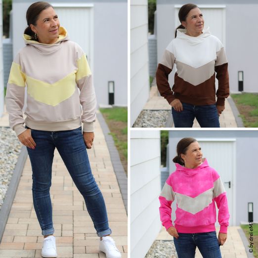 Hoodie - MAVIRA - Schnittmuster eBook