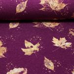 Jogging - Glitzerpüppi Impression numérique Feuilles d'automne Bordeaux Jogging - Glitzerpüppi Impression numérique Feuilles d'automne Bordeaux