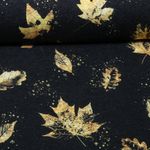 Jogging - Glitzerpüppi Impression numérique Feuilles d'automne Noir Jogging - Glitzerpüppi Impression numérique Feuilles d'automne Noir