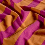 Sommersweat - French Terry Blockstreifen Orange Pink Sommersweat - French Terry Blockstreifen Orange Pink