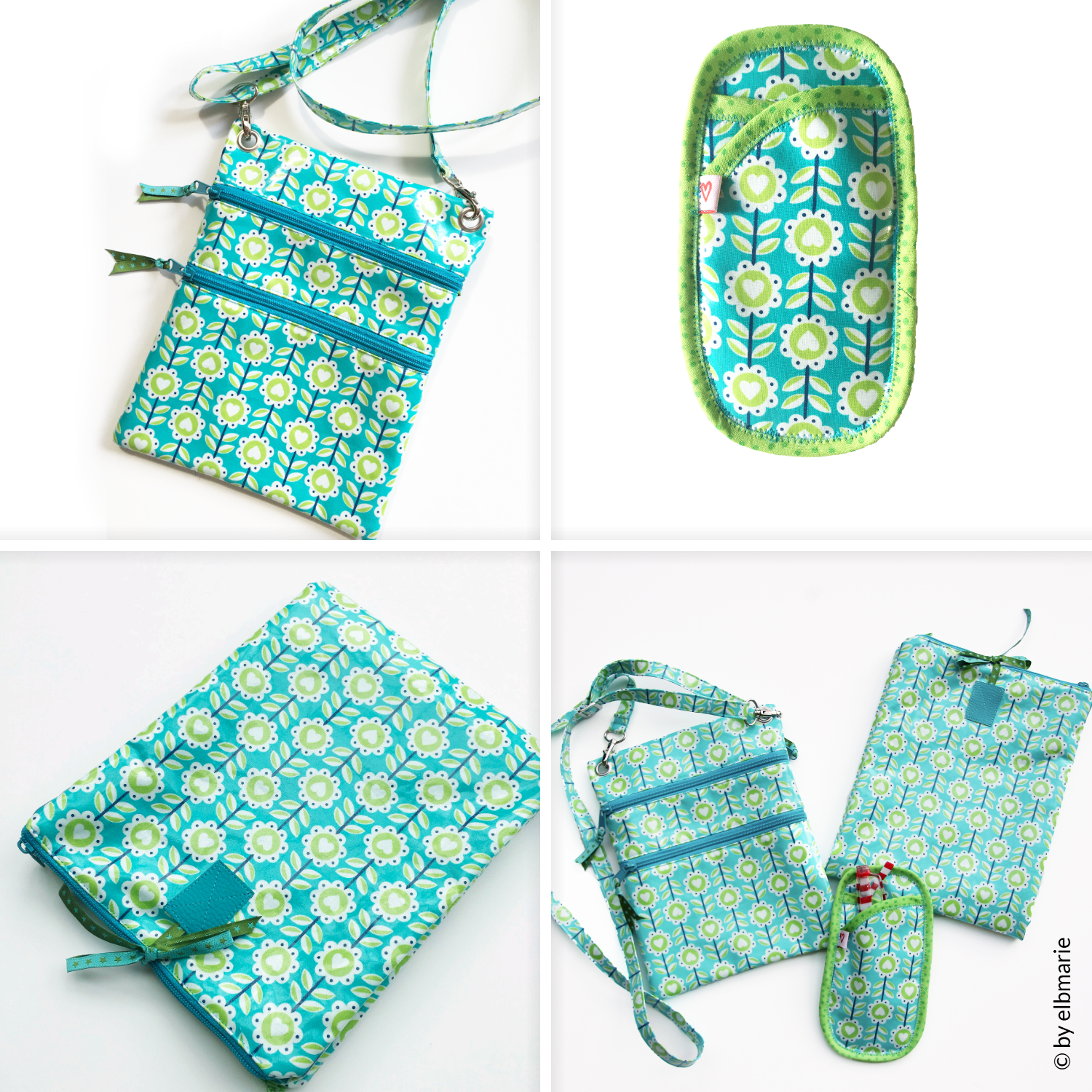 Reisetaschenset - TRAVELTRIO - Schnittmuster eBook-0 Reisetaschenset - TRAVELTRIO - Schnittmuster eBook-0