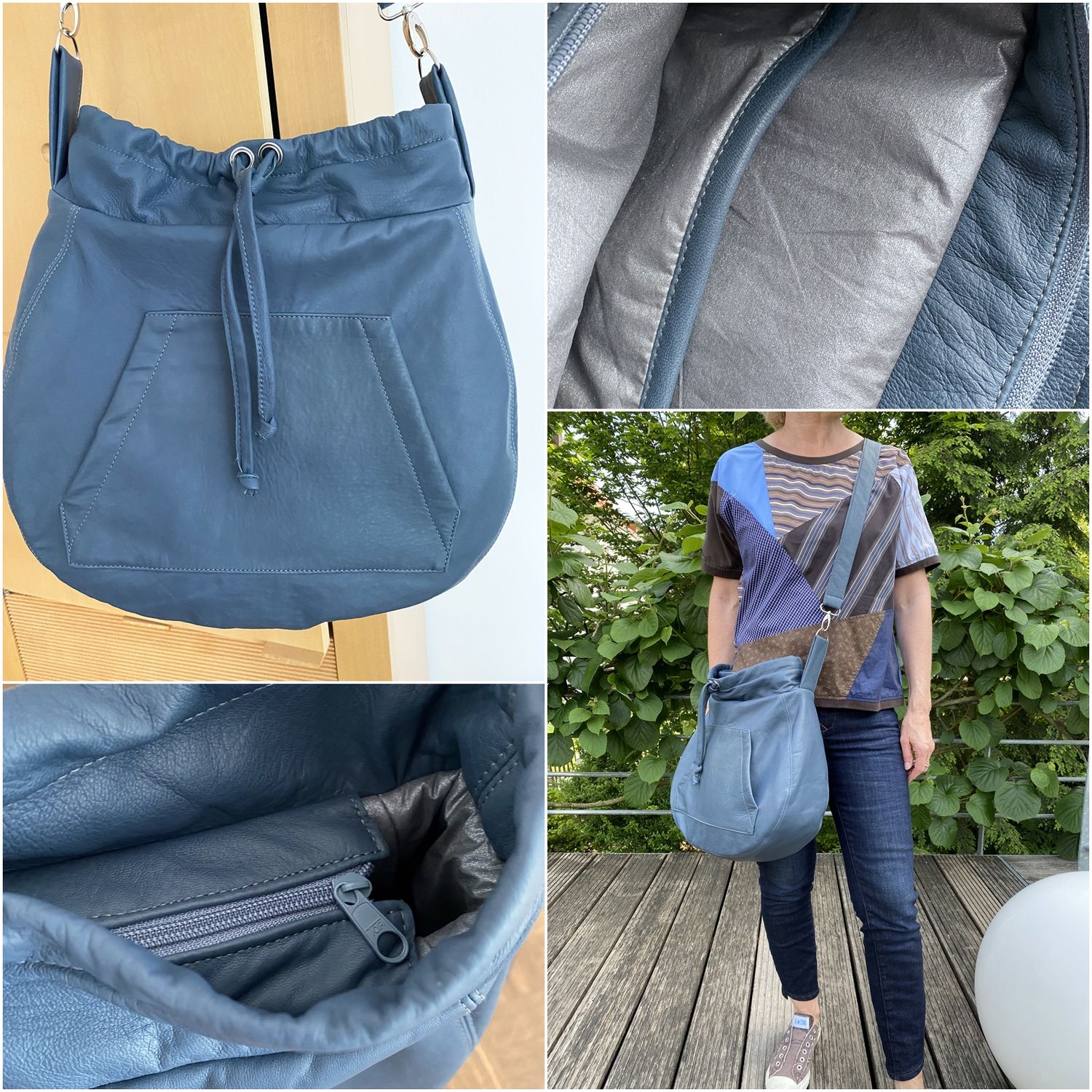 Beuteltasche - SWEATY - Schnittmuster eBook-11 Beuteltasche - SWEATY - Schnittmuster eBook-11