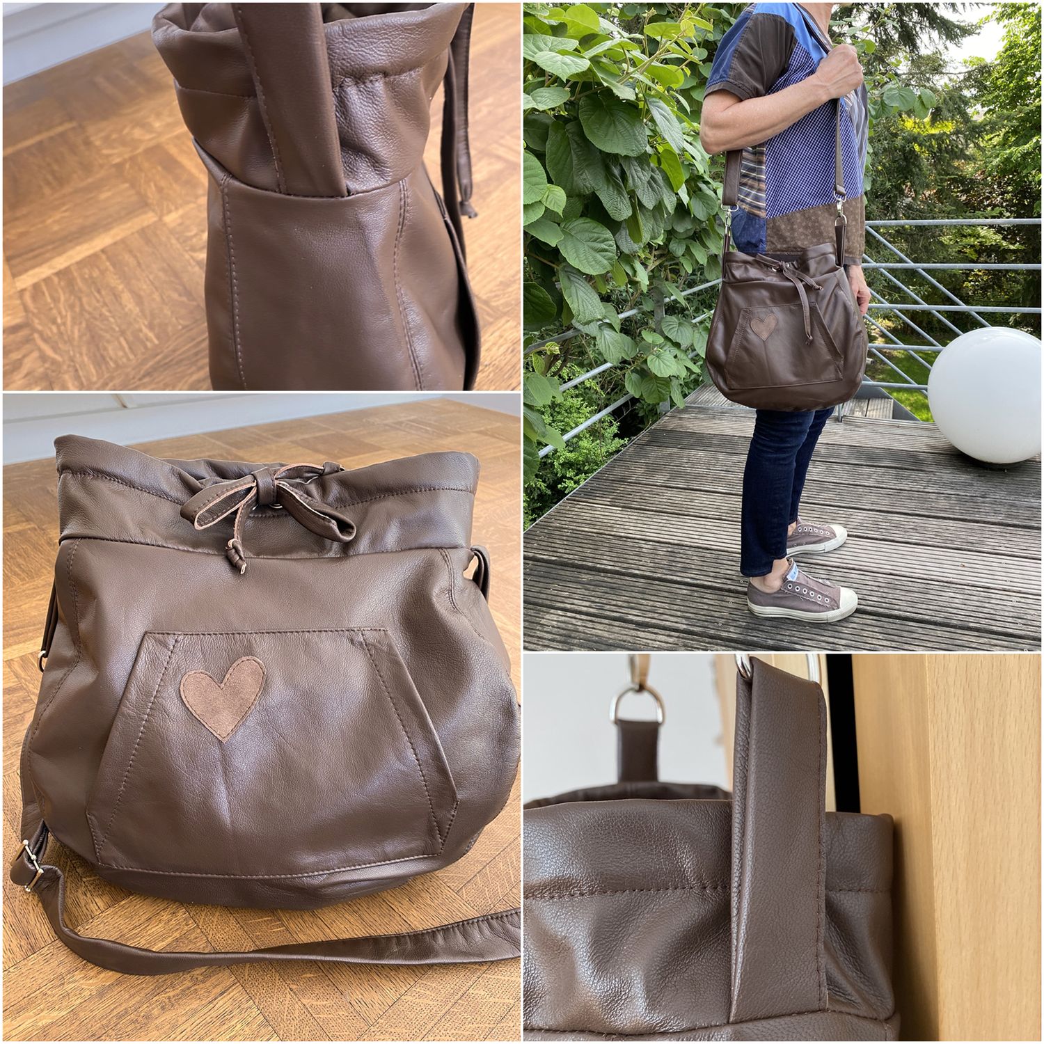 Beuteltasche - SWEATY - Schnittmuster eBook-2 Beuteltasche - SWEATY - Schnittmuster eBook-2