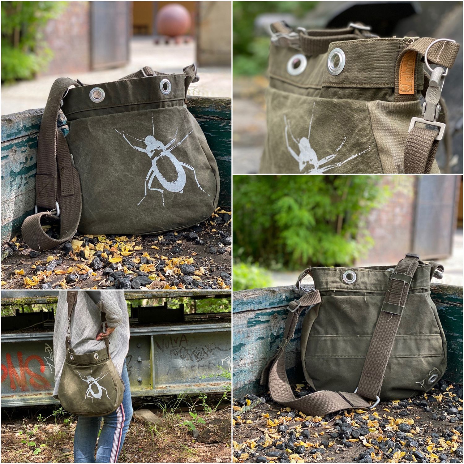 Beuteltasche - SWEATY - Schnittmuster eBook-5 Beuteltasche - SWEATY - Schnittmuster eBook-5
