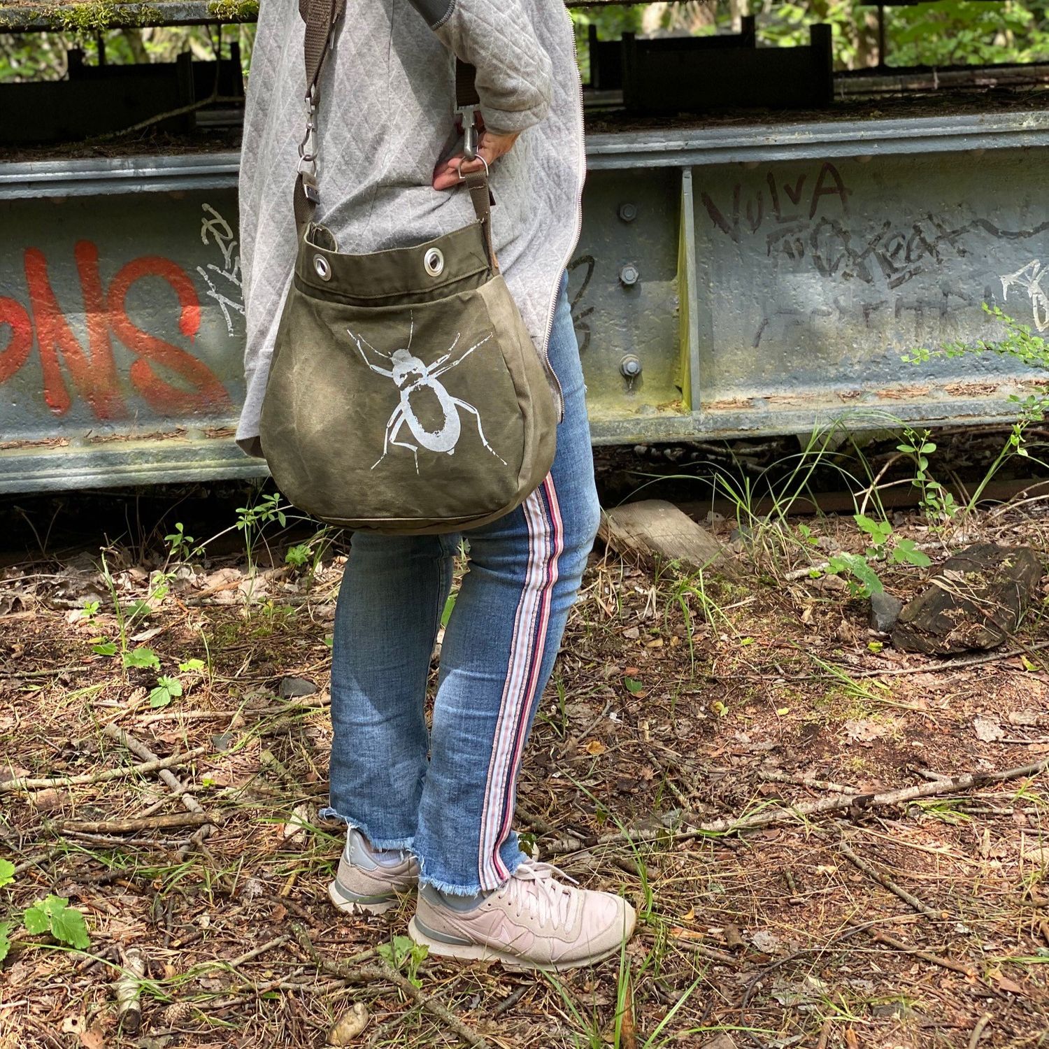 Beuteltasche - SWEATY - Schnittmuster eBook-6 Beuteltasche - SWEATY - Schnittmuster eBook-6