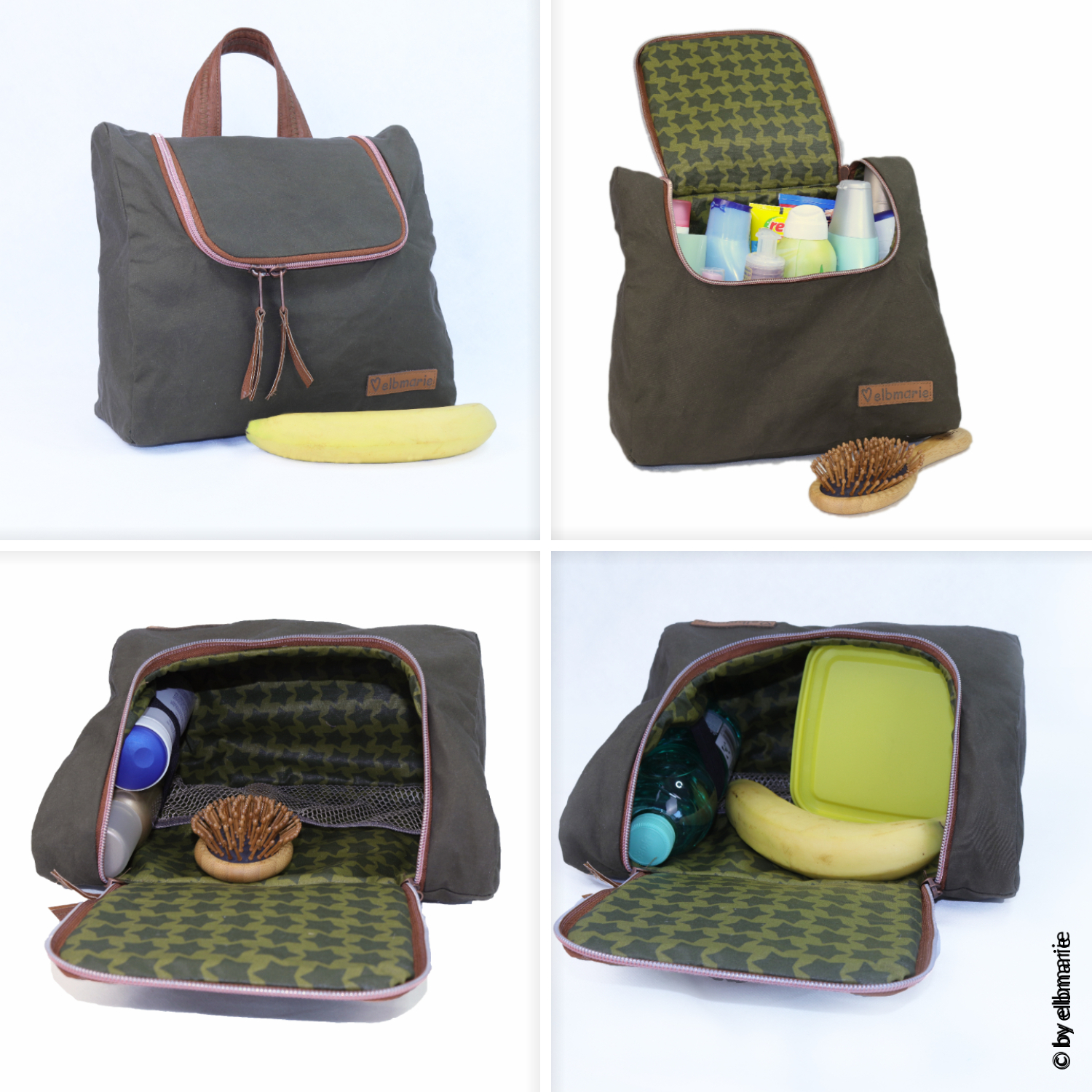 Kulturtasche - LUNCHKULTUR - Schnittmuster eBook-0 Kulturtasche - LUNCHKULTUR - Schnittmuster eBook-0