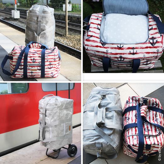 Reisetasche - Ludwig +  XL-AddOn - Schnittmuster eBook