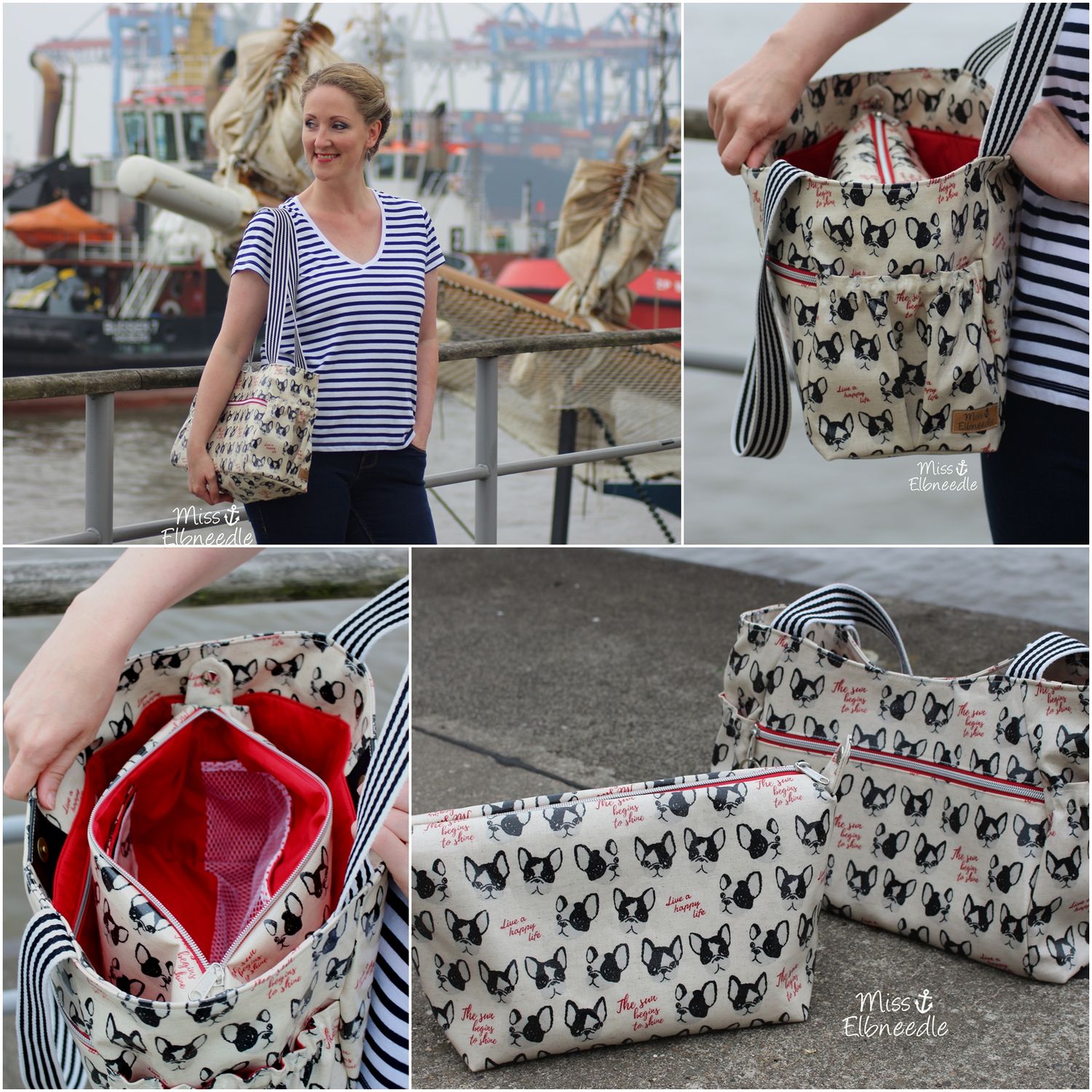 Tasche - GLORIETTA - Schnittmuster eBook-5 Tasche - GLORIETTA - Schnittmuster eBook-5