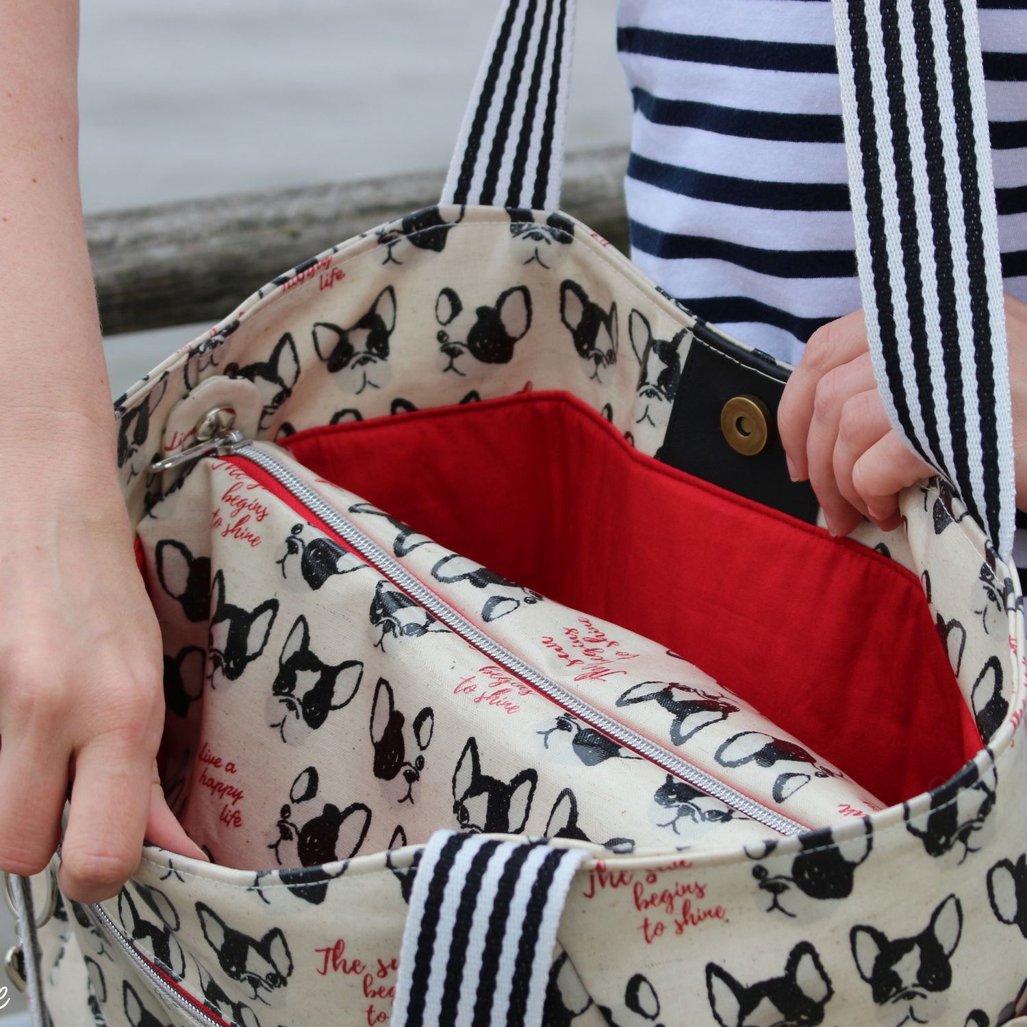 Tasche - GLORIETTA - Schnittmuster eBook-6 Tasche - GLORIETTA - Schnittmuster eBook-6