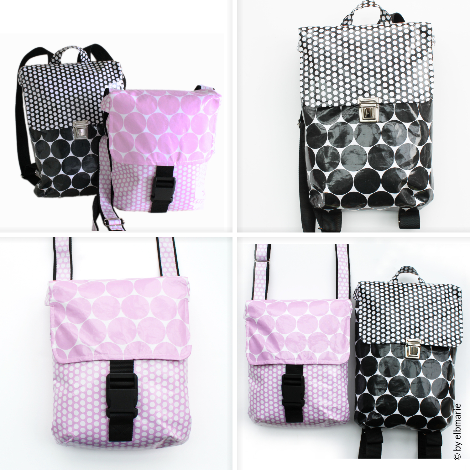 Rucksacktasche - BETTA - Schnittmuster eBook-0 Rucksacktasche - BETTA - Schnittmuster eBook-0
