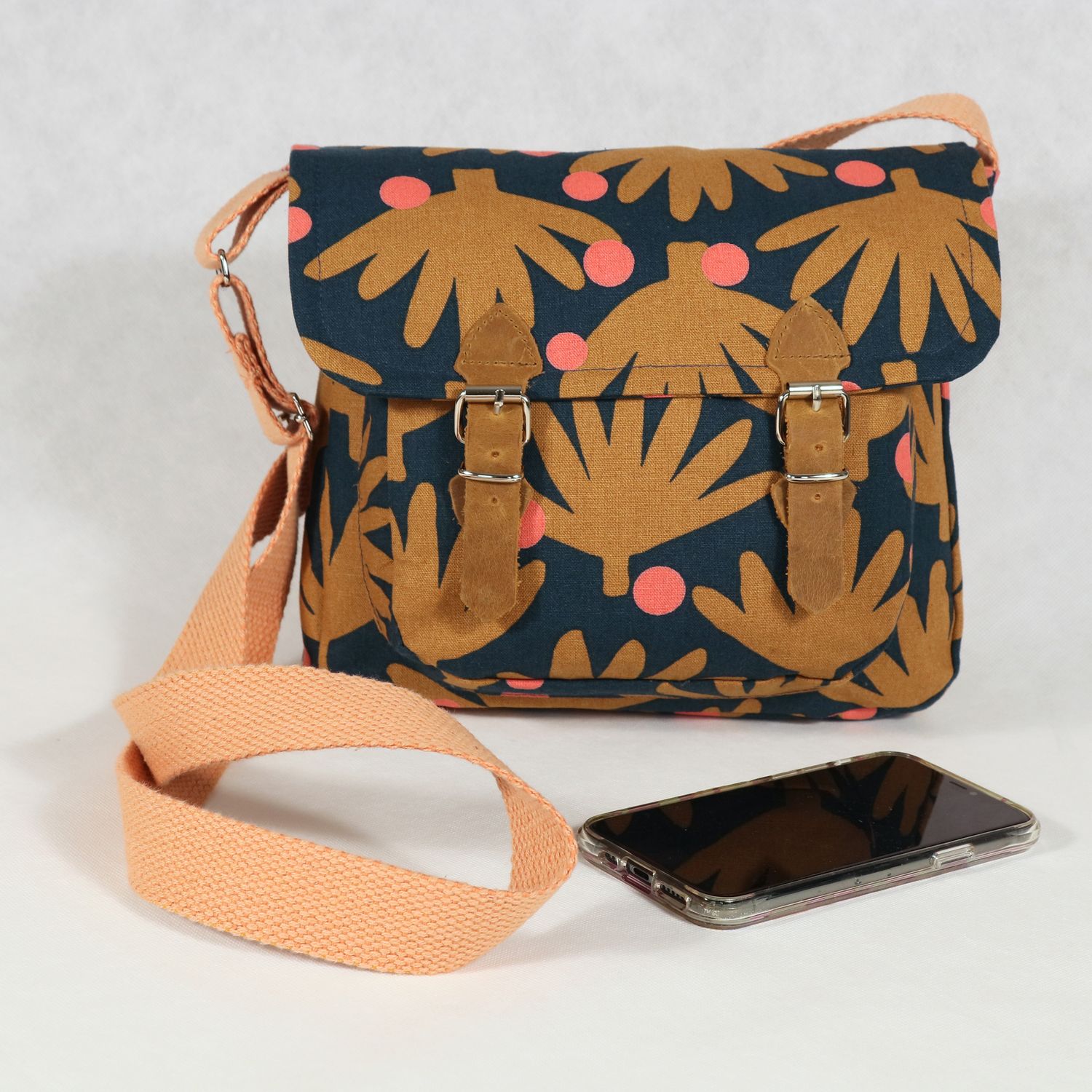Schultertasche - PHINE - Schnittmuster eBook-1 Schultertasche - PHINE - Schnittmuster eBook-1