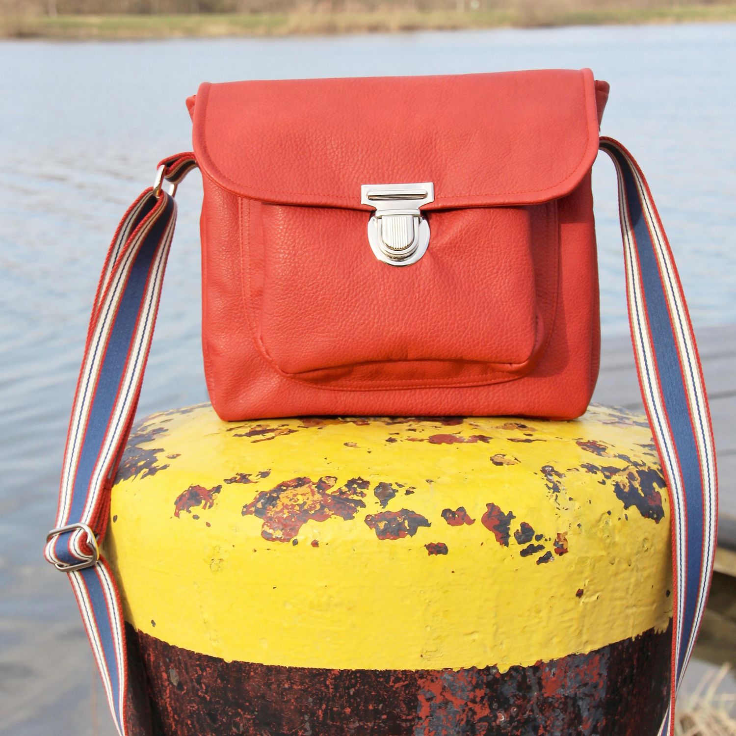 Schultertasche - PHINE - Schnittmuster eBook-5 Schultertasche - PHINE - Schnittmuster eBook-5