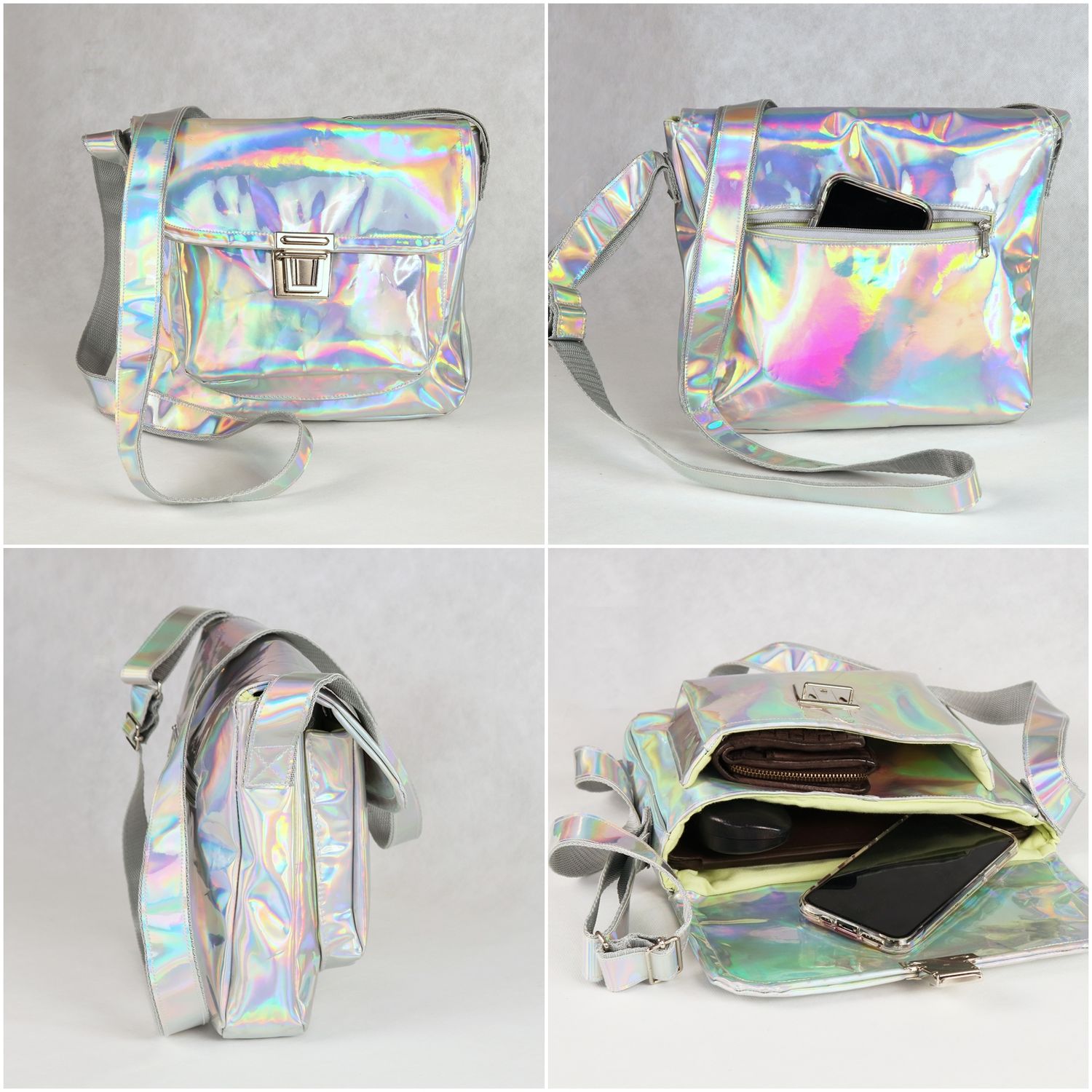 Schultertasche - PHINE - Schnittmuster eBook-6 Schultertasche - PHINE - Schnittmuster eBook-6