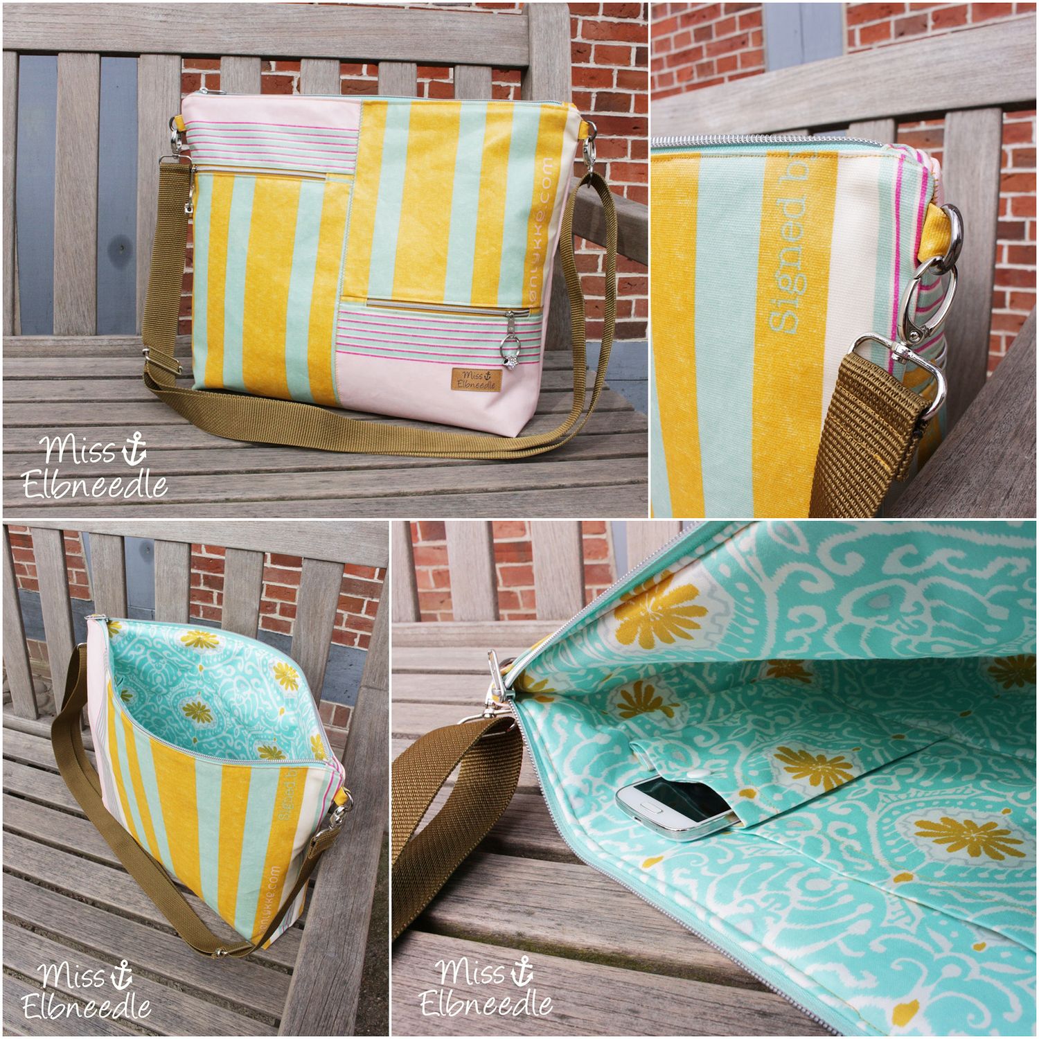 Schultertasche - PIPPA - Schnittmuster eBook-12 Schultertasche - PIPPA - Schnittmuster eBook-12
