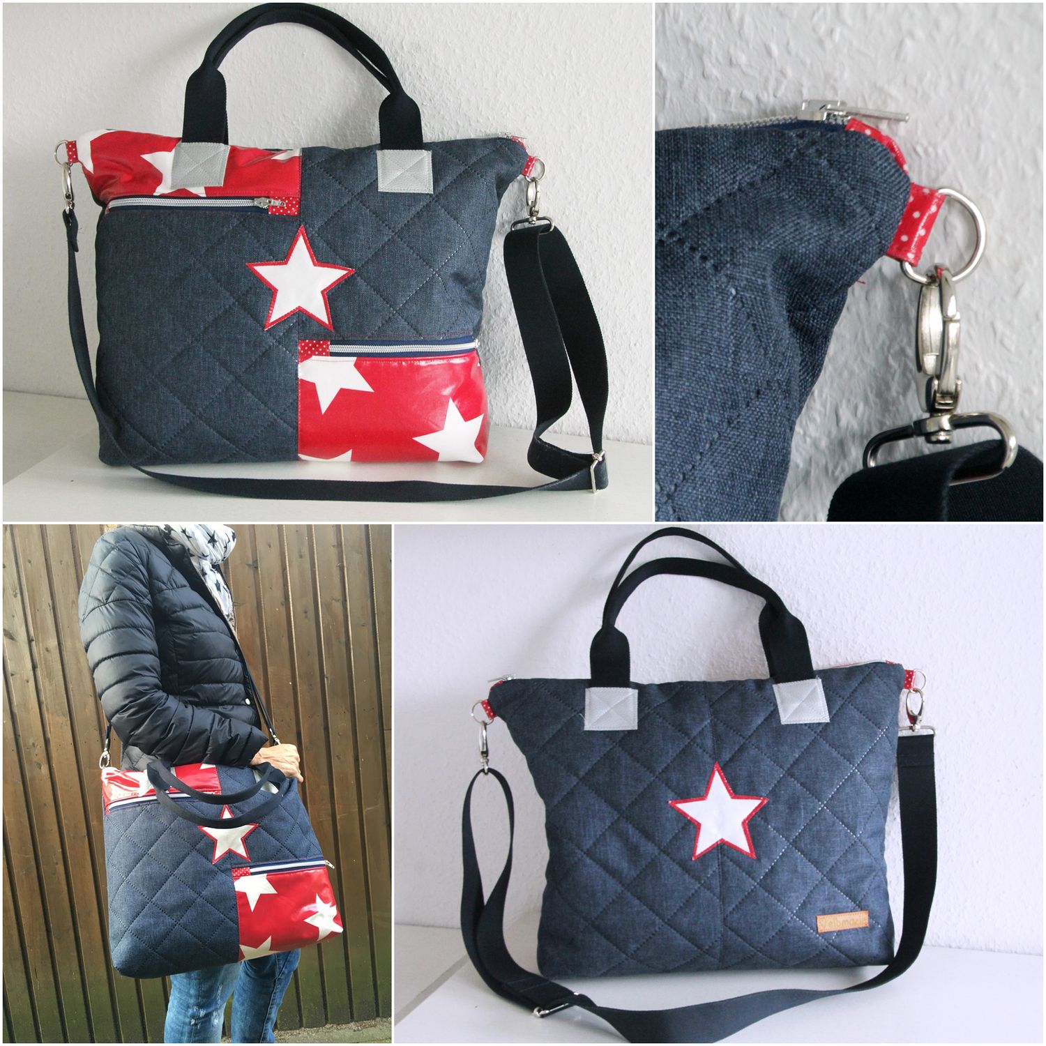 Schultertasche - PIPPA - Schnittmuster eBook-7 Schultertasche - PIPPA - Schnittmuster eBook-7