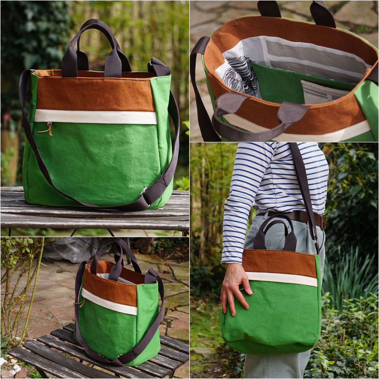 Shoppertasche - PRISCA - Schnittmuster eBook-4 Shoppertasche - PRISCA - Schnittmuster eBook-4