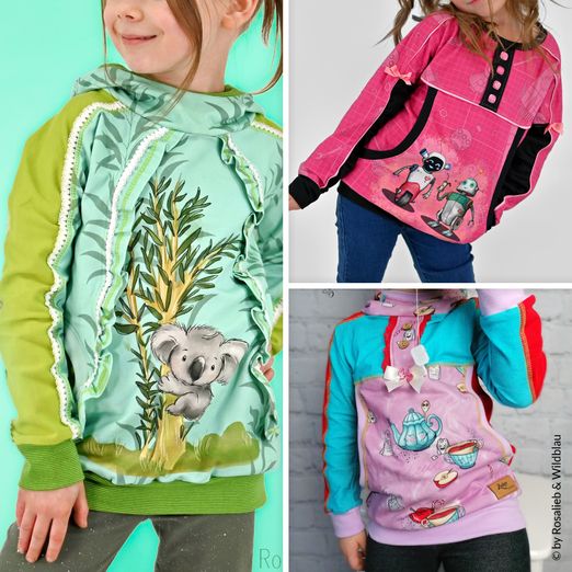 Hoodie & Pullover - Alexis - Schnittmuster eBook