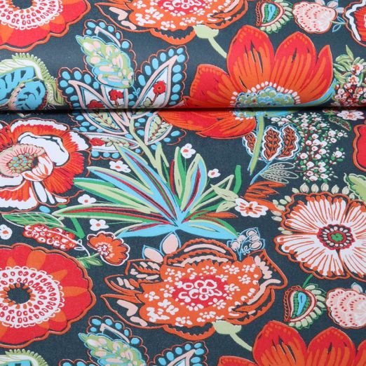 Wachstuch - Blumen und Blütenmix Multicolor Wachstuch - Blumen und Blütenmix Multicolor
