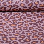 Toile canevas Jacquard Malawi Léopard Violet Toile canevas Jacquard Malawi Léopard Violet